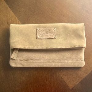 L.L. Bean Suede Clutch